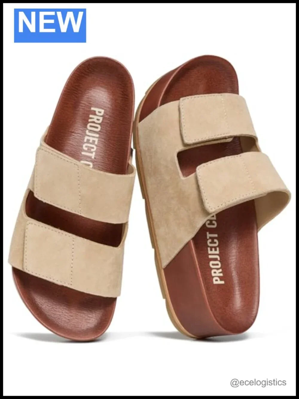 Genuine Leather Platform Wedge Sandals Non-Slip Lightweight Summer